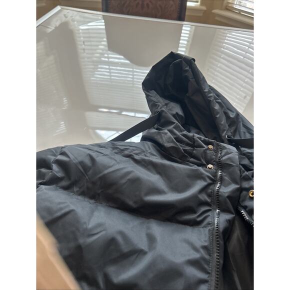 NWT Offside Men's Winter Warm Puffer Jacket Coat Long - Black - Extra Large - Picture 11 of 15